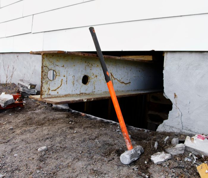 foundation tools for crumbling concrete